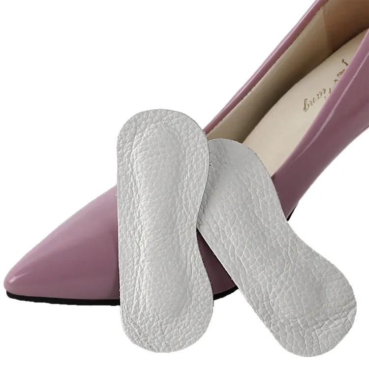 Kadın yüksek topuk ayakkabı koruyucu ayak blister rahat kaymaz deri topuk sapları astar sticker