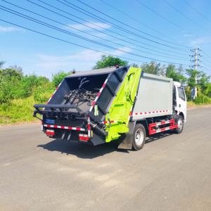 รถบรรทุกอัด10ตันรถบดอัดขยะใช้สำหรับเก็บขยะ - Product Image 4