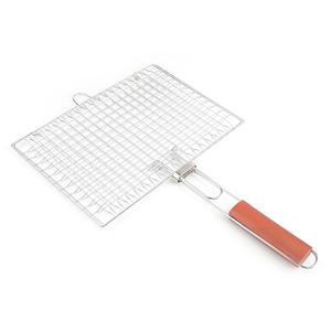 BBQ Barbecue Roasting Shaped <strong>Fillet</strong> Grilling Basket <strong>Grill</strong> Net - Product Image 3