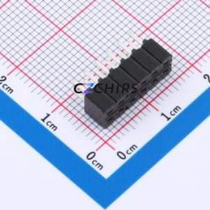 CES-106-01-T-D Pin Socket Through hole Component (THT),P=2.54mm Connector 2.54mm 2.54mm Through Hole Double Row - Product Image 1
