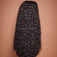 Perruque frontale transparente pré-épilée 13x4, 20-30 pouces, ondulations naturelles, 100% cheveux humains vierges indiens, sans colle, haute densité, longue longueur