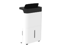 Déshumidificateur 25L/jour à faible bruit avec humidistat intelligent et drainage continu pour maison, sous-sol et entrepôt