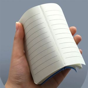 Mini Libreta de Bolsillo A7, 100 Hojas, Tapa Dura, Agenda, Diario, Planificador con Encuadernación Térmica y Cubierta de Cuero - Product Image 3