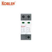 Parafoudre mural AC KORLEN T2 275V 320V 385V pour protection d'équipement solaire contre les transients réseau