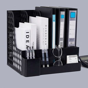Organizador de <span class=keywords><strong>Archivos</strong></span>, Carpeta con Anillas, Papelería de <span class=keywords><strong>Oficina</strong></span>, Juego de Escritorio, Estante <span class=keywords><strong>para</strong></span> Documentos, Bandeja <span class=keywords><strong>para</strong></span> <span class=keywords><strong>Archivos</strong></span>, Porta Revistas - Product Image 4