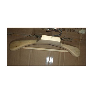 Fabricants indiens cintre en bois de qualité supérieure pour tissus Style et taille personnalisés Style et taille personnalisés - Product Image 5