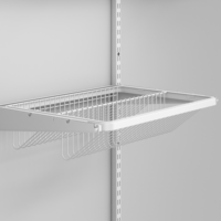 Porte-vêtements suspendu moderne à un seul niveau pour gain de place, idéal pour salle de bain, salon, buanderie – Rangement DIY pour vêtements, pantalons et chaussures