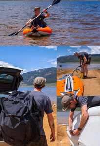 Kayak gonflable électrique en caoutchouc pliable pour 4 personnes, idéal pour la dérive, stable, léger, haute vitesse, bateau <span class=keywords><strong>de</strong></span> sport et <span class=keywords><strong>de</strong></span> pêche - Product Image 6