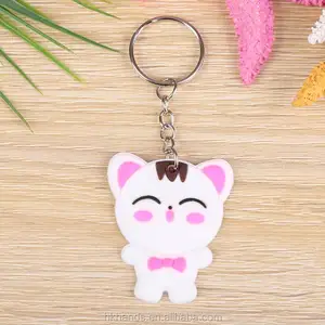 Factory Supply Golden Supplier Keychain Silicon Pocket Pvc