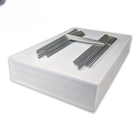 Usine Vente 18x24 Pouces En Plastique Ondulé Yard Pelouse Signes Blancs H Stakes Pas Cher Yard Sign Blanks H Stakes Plastique Ondulé