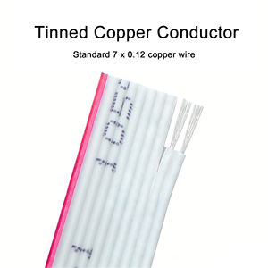 工厂定制 FC 16P IDC 灰色扁平带状电缆，带 2*8P 2.54mm 间距 100mm 电线，适用于电子设备 LED 屏幕 PCB - Product Image 4