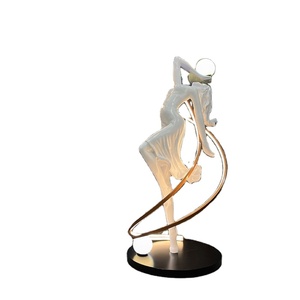 Escultura <span class=keywords><strong>de</strong></span> arte creativo RGB Lámpara <span class=keywords><strong>de</strong></span> pie Iluminación interior Club Hall Maniquíes Lámpara <span class=keywords><strong>de</strong></span> pie femenina Iluminación LED Kasa - Product Image 6