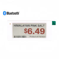 Etiqueta de Precio Electrónica Reutilizable Premium LEEKA ESL, Pantalla de Tinta Electrónica de 4 Colores, Etiqueta de Precio Digital ESL con BLE para Exhibición en Supermercados y Tiendas de Comestibles