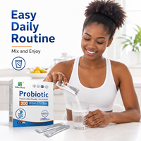 Poudre lyophilisée de boisson probiotique en marque blanche, formule personnalisée, OEM ODM, vente en gros directe d'usine, fabricant