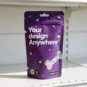 Pochette d'impression personnalisée pour stratification biodégradable Impression numérique en plastique debout avec fermeture à glissière Imprimé personnalisé Pochette à fermeture éclair de haute qualité - Product Image 6