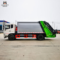 Camion compacteur de déchets HEAVSTY Diesel Euro 6 4x2, boîte de vitesses manuelle 8 rapports, pneus 10.00R20, ABS, double réservoir d'égouts 6200ml