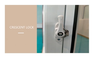 Chất lượng cao xử lý tốt cửa sổ trượt PVC kích thước tùy chỉnh với kính cường lực an toàn - Product Image 6