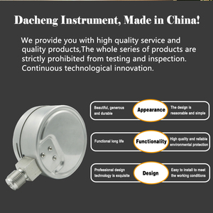 Chất lượng cao thép không gỉ trục công nghiệp đo áp suất chịu nhiệt độ cao cho sử dụng công nghiệp - Product Image 6