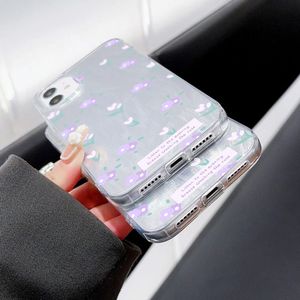 เคสโทรศัพท์กันกระแทกแบบรูใหญ่ลายดอกทิวลิปสีม่วงสไตล์เกาหลี เหมาะสำหรับ iPhone 17 Pro Max - Product Image 6