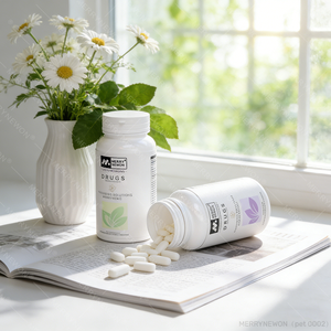 Custom Medical PET Plastic Capsule Container 120ml 150ml 180ml 250ml Empty Vitamin Supplement Pill <b>Bottle</b> - Product Image 3