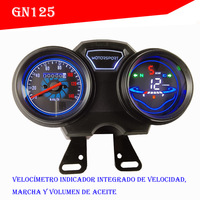 Velocímetro Digital LCD para Motocicleta Sudamericana, Odómetro para Italika RC200 RC250 GN125 CARGUERO 200 Trimoto, Unidad de Tablero de Instrumentos de 12 V