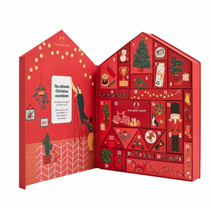 Boîte <span class=keywords><strong>de</strong></span> <span class=keywords><strong>calendrier</strong></span> <span class=keywords><strong>de</strong></span> <span class=keywords><strong>l</strong></span>'<span class=keywords><strong>avent</strong></span> <span class=keywords><strong>de</strong></span> Noë<span class=keywords><strong>l</strong></span> réutilisable personnalisée vide rose et noire pour chocolat, cosmétiques, bougies, <span class=keywords><strong>porte</strong></span>-clés, bijoux, emballage - Product Image 1