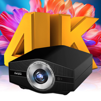 Projecteur YG710W 4K FHD 1080P Mise au point automatique Haut de gamme LED 20W Haut-parleur Intelligent Android 12 Cinéma maison Conférence 2G RAM