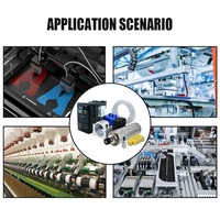 Moteur de broche refroidi par eau 1,5 kW ER11 24000 tr/min 220 V, broche de fraisage CNC haute vitesse pour machine de fraisage CNC du métal, de l'aluminium et du bois