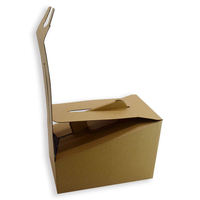 Distributeur de café en papier jetable, imperméable, de qualité alimentaire, avec revêtement en PE pour les commandes à emporter