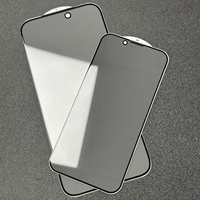 Protection d'écran anti-espion pour 12-17 Pro Max/Air, verre trempé Asahi 9H du Japon, film anti-espion, couverture complète, téléphone portable