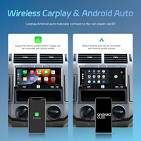 Autoradio Android Podofo Single Din 6,9 pouces 2+64G Carplay/Android Auto GPS/WIFI/FM/USB/BT/EQ/USB Type C Fabricant