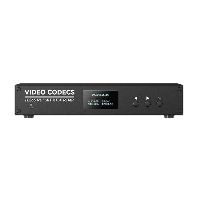 4-channel SDI NDI RTMP 1080P60 H.265/H.264 Video Encoder/Decoder AAC/MP3 Audio Web Management YouTube Twitch Live Streaming