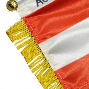 ธงสามเหลี่ยมออสเตรียพิมพ์ลายดิจิทัลโลโก้ตามสั่ง สำหรับติดกระจกมองหลังรถยนต์และตกแต่งบ้าน ใช้เป็นของตกแต่งเพื่อการศึกษา - Product Image 4