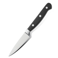 3,5 inch professioneel schilmesje van 3Cr13 roestvrij staal met scherp lemmet, fruitmes met ABS & 430 roestvrijstalen handvat