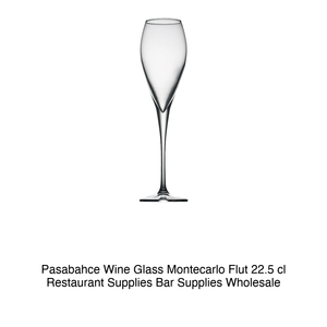 Copa para Flauta Montecarlo 22.5 cl Pasabahce H 25.2 cm Ø 6.5 cm - Product Image 2