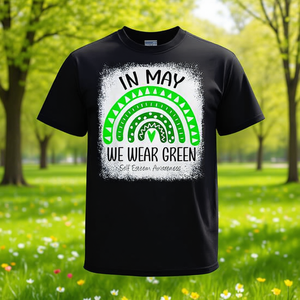 Nel mese di maggio indossiamo la maglietta verde arcobaleno per la consapevolezza dell'autostima - Product Image 3