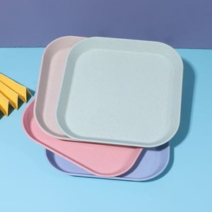Piatti Quadrati Piccoli Classici in Plastica JUXINDA e Mini Piatti da Portata per Feste |   Utensili da cucina durevoli per condimenti e snack - Product Image 2