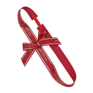 Fabriek Gratis Monster Custom Pre Tie <span class=keywords><strong>Bow</strong></span> Rood Pre Gemaakt Satijn Lint Elastische Strik Met Stretch Lus Voor Geschenkdoos Verpakking - Product Image 5