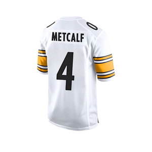 2025年ニューモデルトップステッチアメリカンフットボールジャージ ピッツバーグ4 DK・メトカーフ - Product Image 4