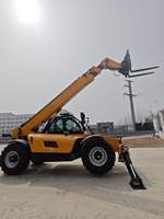 Chariot télescopique stable pour le chargement et le déchargement fréquents sur les chantiers