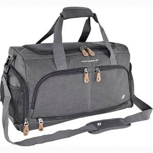 BSCI Fast OEM <b>Folding</b> Portable Travel <b>Bag</b> Sports <b>Bag</b> Cationic Large Capacity Fitness Luggage <b>Bag</b> - Product Image 4
