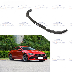 Lèvre de pare-chocs avant X290 en fibre de carbone pour Mercedes Benz AMG <span class=keywords><strong>GT</strong></span> 43 50 53 Sedan 4 portes 2019-2020 - Product Image 6