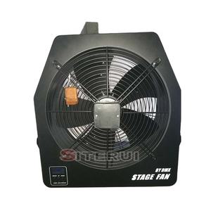 Ventilateur de scène pour machine à fumée, ventilateur de scène, 200w, ventilateur de <span class=keywords><strong>brise</strong></span> puissante noir avec cinq feuilles - Product Image 1