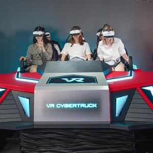 Cinéma des jeux 9D Vr de rachat de réalité virtuelle d'équipement de théâtre de sièges de parc d'attractions de camion de VR 6 pour la <span class=keywords><strong>zone</strong></span> de VR - Product Image 1