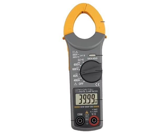 KYORITSU KEW203 Digital Clamp Meter 200 (AC 400A/AC-DC 600V)
