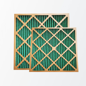Merv8 merv13 merv14 HVAC mới gấp khung giấy hiệu ứng chính Bộ lọc các tông Bộ lọc không khí - Product Image 2