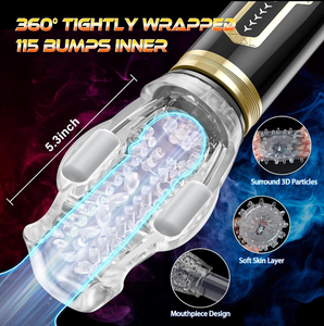 Vendita calda automatica maschio adulto masturbatori tazza con 5 spinta e 7 modalità di vibrazione Sex Toy per uomini maschi adulti giocattoli sessuali % - Product Image 6