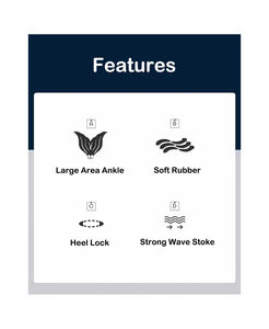 Aletas de natación cola de sirena Monofin de silicona aletas de esnórquel buceo Merfin fantasía suave mujeres jóvenes Mono aleta surf deporte acuático Flipper - Product Image 6