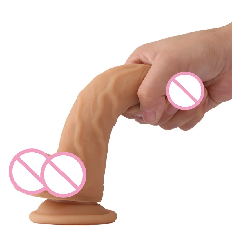 Mainan Seks Kecil Dildo Silikon Karet <span class=keywords><strong>Plastik</strong></span> Dildo Penis Mainan Seks Dildo Getar untuk Wanita Masturbasi Wanita Dildo Putar Spot G
