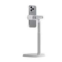 Support de tablette portable flexible en alliage d'aluminium et ABS, support universel réglable pour bureau, lit, téléphone, iPad, compatible avec la diffusion en direct